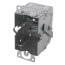 2-1/2" Deep Gangable Switch Box w/ Tiger Grip & Ears Flush, 1/2" Knockouts