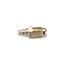 1/4" Flare Access Body, Solder End 1/8" ID, 3/16", 1/4", 5/16" OD w/ CD2245 Brass Cap & Valve Core (Pack of 6)
