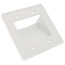 2-Gang Reversible Low-Voltage Cable Entrance Plate