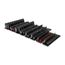 1/4, 3/8, 1/2" Drive 6-Point Impact Socket Set with Rails and Trays, 230-Piece (5/32 - 1-1/2", 4-38 mm)