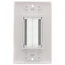 White Non-Metallic Cable Entry Device for Low-Voltage Wire