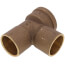 1" C x F x C Cast Brass Tee (Lead Free)