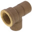 1" C x F x C Cast Brass Tee (Lead Free)