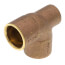 1/2" x 1/8" x 1/2" C x F x C Cast Brass Tee