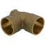 1-1/2" x 3/4" x 1-1/2" C x F x C Cast Brass Tee (Lead Free)