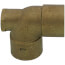 1-1/2" x 3/4" x 1-1/2" C x F x C Cast Brass Tee (Lead Free)