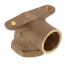1/2" CxF Cast Brass 90-Degree Drop Ear Elbow (Lead Free)