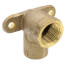 1/2" X 3/8" CxF Cast Brass 90-Degree Drop Ear Elbow (Lead Free)
