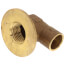 1/2" C X F Cast Brass 90-Degree Flanged Sink Elbow (Lead Free)