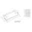 Ballast Adapter Plate Retrofitting B Can to a K Can, CFL-BEA-BK