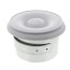 CG Series Adjustable Plastic Supply/Exhaust Contour Grille w/ Metal Mounting Collar for 5" Duct
