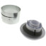 CG Series Adjustable Plastic Supply/Exhaust Contour Grille w/ Metal Mounting Collar for 5" Duct