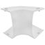 3" CoverGuard Inside Vertical Elbow Line Set Cover (White)