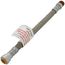 1/2" x 12" ChamFlex Hose Fixed MNPT x Push-Fit