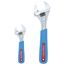 2 Piece CODE BLUE Adjustable Wrench Set