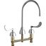 Deck Mounted Commercial Sink Faucet (Polished Chrome), 201-G8AE26-5-317AB