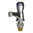 Deck-Mounted Metering Bathroom Faucet, Single Water Inlet Fitting, Single-Hole (Polished Chrome), 333-665PSHABCP
