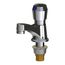 Deck-Mounted Metering Bathroom Faucet, Single-Hole, Single-Supply (Polished Chrome), 333-E2805-665PSHAB