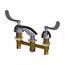 Deck-Mounted Bathroom Faucet w/ 8" Centers (Polished Chrome), 404-V317ABCP