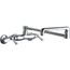 445 Series Wall-Mounted Manual Faucet w/ Adjustable Centers (Polished Chrome), 445-DJ18XKABCP