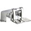 625 Series Foot Operated Remote Valve (Polished Chrome), 625-ABCP