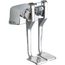 Foot Operated Pedal Remote Valve (Polished Chrome), 625-LPABCP