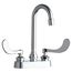 Deck-Mounted Kitchen Bar Faucet w/ 4" Centers (Polished Chrome), 895-317E35XKABCP