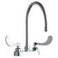 895 Series Deck-Mounted Bathroom Faucet w/ 4" Centers (Polished Chrome), 895-317GN8AE29VAB