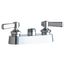 895 Series Deck-Mounted Bathroom Faucet w/ 4" Centers (Polished Chrome), 895-LESAB