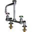 Deck-Mounted Manual Laboratory Faucet w/ 8" Centers (Polished Chrome), 947-E3-2ABCP
