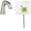 EQ Series Touch-Free Lavatory Faucet, Round Short Spout, Battery Powered, Stainless Steel, No Mixing (PVD Brushed Nickel), EQ-A11A-11ABBN
