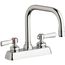 Workboard Faucet, Deck Mount, 4" Centers (Polished Chrome), W4D-DB6AE35-369AB