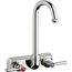 Workboard Faucet, Wall Mount, 4" Centers (Polished Chrome), W4W-GN1AE1-369ABCP