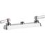 Workboard Faucet, Deck Mount, 8" Centers, Less Spout (Polished Chrome), W8D-LES369AB