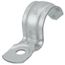 1" One-Hole Steel EMT Saddle Strap