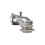 3/8" 90-Degree BX Clamping Cable Connector (Zinc)