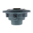 3" No-Hub Adjustable Floor Drain w/ 4" CP Brass Strainer