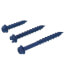 1/4" Assorted Concrete Screw Anchor Kit