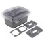1-Gang Universal While-in-Use Extra Duty Weatherproof Cover, Clear Hood, Non-Metallic