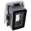 1-Gang Universal While-in-Use Extra Duty Weatherproof Cover, Clear Hood, Non-Metallic