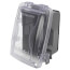 1-Gang Universal While-in-Use Extra Duty Weatherproof Cover, Clear Hood, Non-Metallic