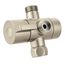 Brushed Nickel Shower Arm Diverter (non-pivoting), CL703BN