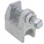 1/2" Electro-Galvanized Jr. Top Beam Clamp