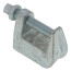 3/8" Electro-Galvanized Wide Top Beam Clamp
