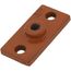3/8" Copper Epoxy Coated Ceiling Plate