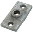 1/2" Electro-Galvanized Ceiling Plate