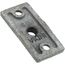 1/2" Electro-Galvanized Ceiling Plate