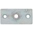 3/8" Electro-Galvanized Ceiling Plate