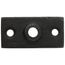 1/2" Black Ceiling Plate