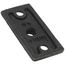 1/2" Black Ceiling Plate